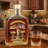 Custom Liquor Decanter - America 250th Anniversary Gifts For Women, Men - Honor The Brave Spirit