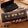 Custom PU Leather Eyeglass Case - Personalized Father's Day Birthday Gifts For Dad, Grandpa - Cool Dad Club