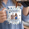 Custom 3D Inflated Effect Printed Mug - Personalized Mother's Day Birthday Gifts For Daughter - A Daughter Grown, A Father Proud