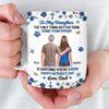 Custom 3D Inflated Effect Printed Mug - Personalized Mother's Day Birthday Gifts For Daughter - A Daughter Grown, A Father Proud