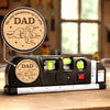 Custom Laser Level Tool - Personalized Father's Day Birthday Gifts For Dad, Grandpa - Crafting Moments With Precision