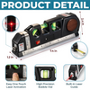 Custom Laser Level Tool - Personalized Father's Day Birthday Gifts For Dad, Grandpa - Dad Fixes Everything With Love