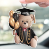Time To Soar - Family Personalized Custom Car Ornament - Acrylic Custom Shaped - Graduation Gift For Family Members, Siblings, Brothers, Sisters