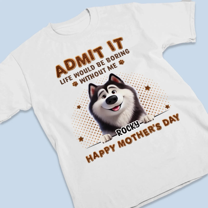 Custom Unisex T-shirt, Premium T-shirt, Hoodie - Personalized Mother's Day Birthday Gifts For Dog Cat Lovers, Dog Dad And Mom, Cat Owners - A Daily Dose Of Furry Attitude