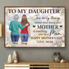 Custom Horizontal Poster - Personalized Mother's Day Birthday Gifts For Daughter - Always With You