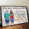 Custom Horizontal Poster - Personalized Mother's Day Birthday Gifts For Daughter - Always With You