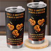 Custom Tumbler - Personalized Birthday Gifts For Brother - Brothers Through Every Season