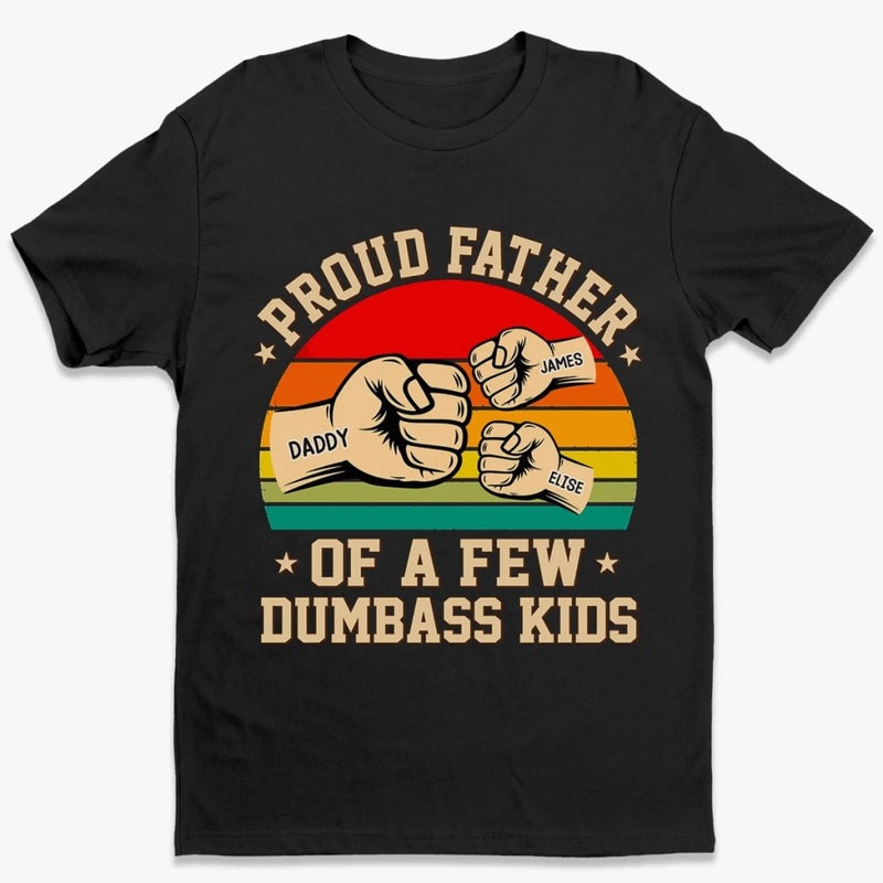 Custom Unisex T-shirt, Premium T-shirt, Hoodie - Personalized Father's Day Birthday Gifts For Dad, Grandpa - Dad My Everyday Hero