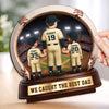 Custom 2-Layered Wooden Plaque - Personalized Father's Day Birthday Gifts For Dad, Grandpa - Your Love Shaped My World