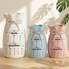 Custom Flower Vase With Ribbon - Personalized Mother's Day Birthday Gifts For Mom, Grandma - A Garden Grown From Her Heart