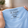 Custom Inside Neck Print T-Shirt - Personalized Anniversary Wedding Gifts For Husband And Wife, Him And Her - You Are Our Home