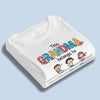 Custom Unisex T-shirt, Premium T-shirt, Hoodie - Personalized Mother's Day Birthday Gifts For Mom, Grandma - Official Grandma Fan Club