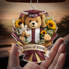 Custom Acrylic Car Ornament - Personalized Graduation Gifts For Him, Her - And So The Adventure Begins