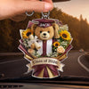 Custom Acrylic Car Ornament - Personalized Graduation Gifts For Him, Her - And So The Adventure Begins