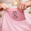 Custom Inside Neck Print T-Shirt - Personalized Birthday Gifts For Son, Daughter - Born To Shine