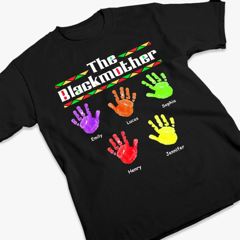 Custom Unisex T-shirt, Premium T-shirt, Hoodie - Personalized Mother's Day Birthday Gifts For Mom, Grandma - The Queen Of Our Hearts