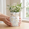 AMZ, New Arrival, Custom Flower Vase With Ribbon - Personalized Mother's Day Birthday Gifts For Daughter - You Hold Love So Beautifully