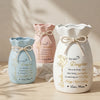 AMZ, New Arrival, Custom Flower Vase With Ribbon - Personalized Mother's Day Birthday Gifts For Daughter - You Hold Love So Beautifully