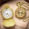 Custom Pocket Watch - Personalized Birthday Gifts For Son - My Son My Greatest Pride