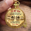 Custom Pocket Watch - Personalized Birthday Gifts For Son - My Son My Greatest Pride