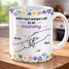 Custom Mug - Personalized Mother's Day, Baby Shower, Gender Reveal Gifts For New Moms, Wife, Daughter - The Sweetest Little Hand To Hold