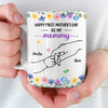 Custom Mug - Personalized Mother's Day, Baby Shower, Gender Reveal Gifts For New Moms, Wife, Daughter - The Sweetest Little Hand To Hold