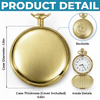Custom Pocket Watch - Personalized Birthday Gifts For Son - My Boy My Forever Joy