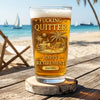 Custom Beer Glass - Personalized Retirement Gifts For Women, Men - The Best Is Yet To Pour