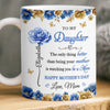 Custom 3D Inflated Effect Printed Mug - Personalized Mother's Day Gifts For  Mom, Daughter - Love Grows Beautifully Through You