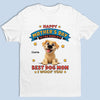 Custom Unisex T-shirt, Premium T-shirt, Hoodie - Personalized Mother's Day Gifts For Dog Lovers, Dog Dad And Mom - The Best Mom In My Pack