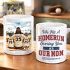 Custom Mug - Personalized Mother's Day Gifts For Baseball Mom, Grandma - The Best Coach We Ever Had
