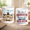 Custom Mug - Personalized Mother's Day Gifts For Baseball Mom, Grandma - The Best Coach We Ever Had