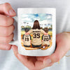 Custom Mug - Personalized Mother's Day Gifts For Baseball Mom, Grandma - The Best Coach We Ever Had