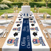 Custom Photo Table Runner - Personalized Graduation Gifts For Him, Her - The Journey Begins Today