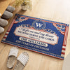 Custom Home Decor Decorative Mat - Personalized America 250th Anniversary Gifts For Mom, Dad, Brother, Sister, Kids - Year Of American Pride
