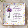 Custom Full-Print Jewelry Dish - Personalized Mother's Day Birthday Gifts For Daughter-In-Law - So Lucky To Have You