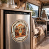 Custom Door Magnet - Personalized Anniversary Wedding Camping Gifts For Campers, Husband And Wife, Him And Her - Take A Hike