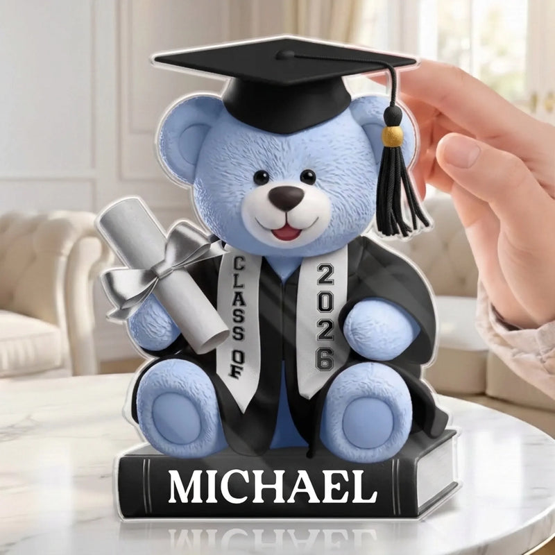 Custom Acrylic Plaque - Personalized Graduation Gifts For Him, Her - The Best Is Yet To Come