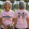 Custom Unisex T-shirt - Personalized Mother's Day Birthday Gifts For Mom, Grandma - Mom Always On My Team