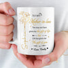 Custom Mug - Personalized Mother's Day Gifts For Mother-In-Law - Lucky To Call You Family