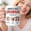 Custom Photo Mug - Personalized Mother's Day, Baby Shower, Gender Reveal Gifts For New Moms, New Grandma - The Boss, The Legend, Grandma