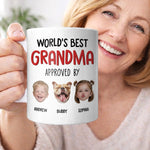 Custom Photo Mug - Personalized Mother's Day, Baby Shower, Gender Reveal Gifts For New Moms, New Grandma - The Boss, The Legend, Grandma