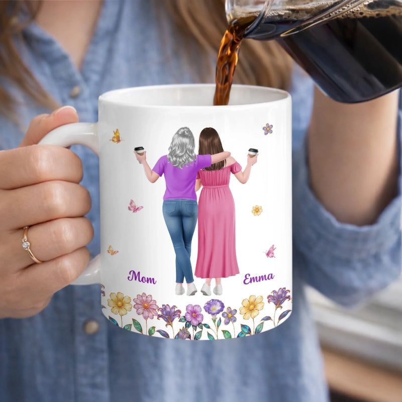 Custom Mug - Personalized Mother's Day Gifts For Mom-In-Law - For The Woman Who Means So Much