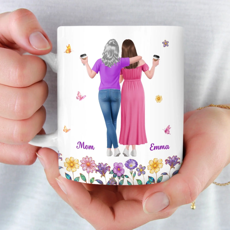 Custom Mug - Personalized Mother's Day Gifts For Mom-In-Law - For The Woman Who Means So Much