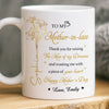 Custom Mug - Personalized Mother's Day Gifts For Mother-In-Law - Thank You For Raising My Person