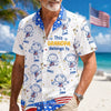 Custom Unisex Tropical Hawaiian Aloha Shirt - Personalized Father's Day Birthday Gifts For Dad, Grandpa - Living The Aloha Life