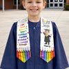 Custom Kids Graduation Stole - Personalized Graduation Gifts For Kids - Future Starts Today Kiddo