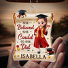 Custom Acrylic Car Ornament - Personalized Graduation Gifts For Him, Her - From Late Nights To Bright Futures