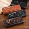 Custom PU Leather Eyeglass Case - Personalized Father's Day Birthday Gifts For Dad, Grandpa - Certified Dad Legend