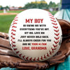 Custom Leather Baseball - Personalized Birthday Baseball Gifts For Baseball Lovers, Sports Fans, Sports Lovers - Heart Of A Champion